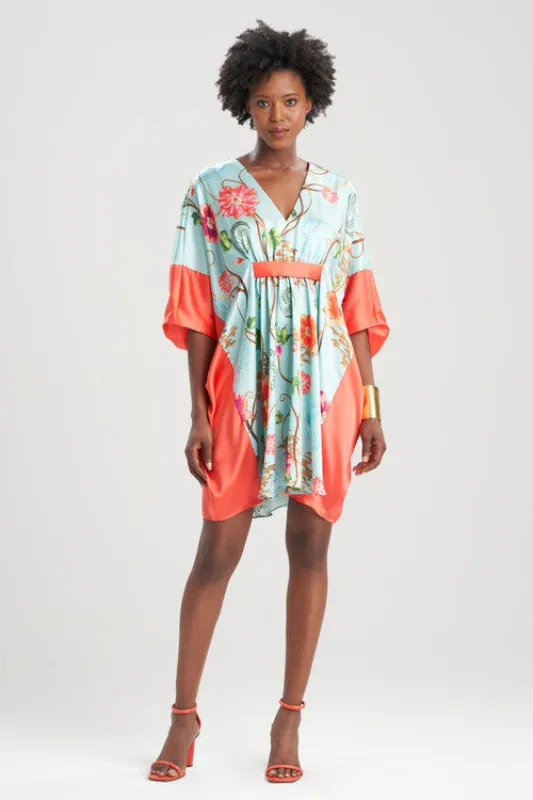 Saito Silk Short Caftan sold by Natori