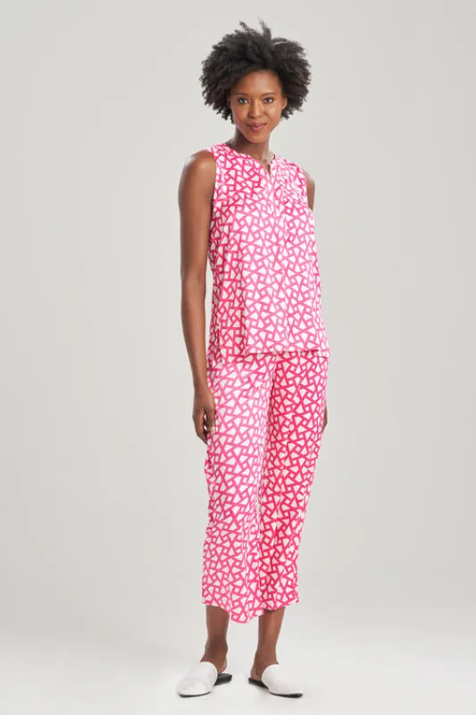 Soho Geo-Printed Challis PJ made by Natori