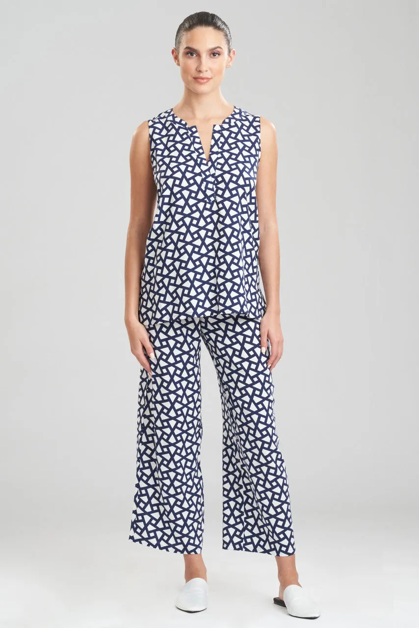 Soho Geo-Printed Challis PJ sold by Natori product image thumbnail 2