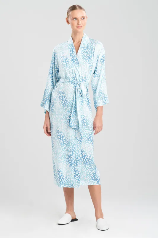 Misty Leopard Robe made by Natori