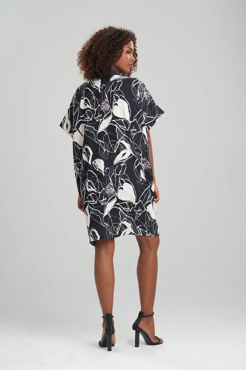 Hana Fluid Crepe Caftan Dress sold by Natori product image thumbnail 4