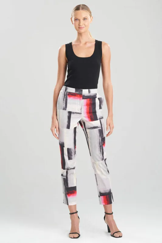 Haru Cotton Poplin Pants sold by Natori