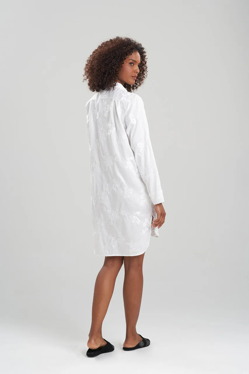Cheetah Embroidery Cotton Sleepshirt sold by Natori product image thumbnail 3