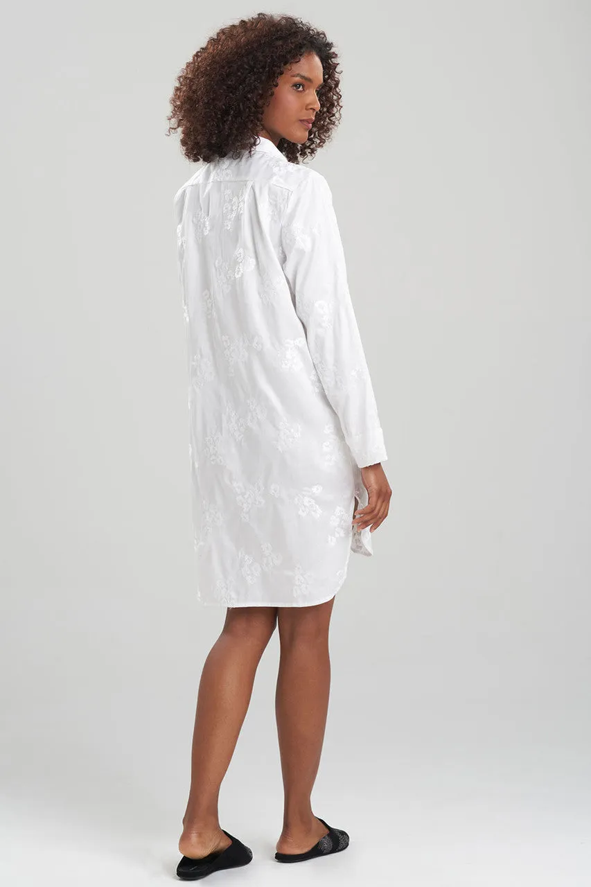 Cheetah Embroidery Cotton Sleepshirt sold by Natori product image thumbnail 5