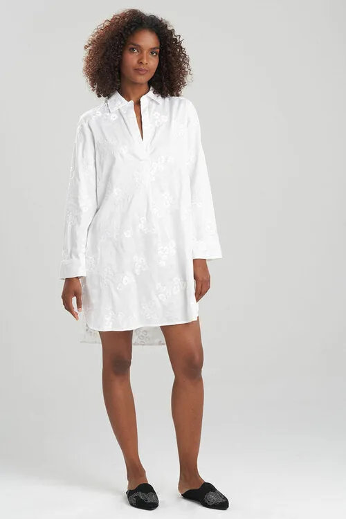 Cheetah Embroidery Cotton Sleepshirt sold by Natori