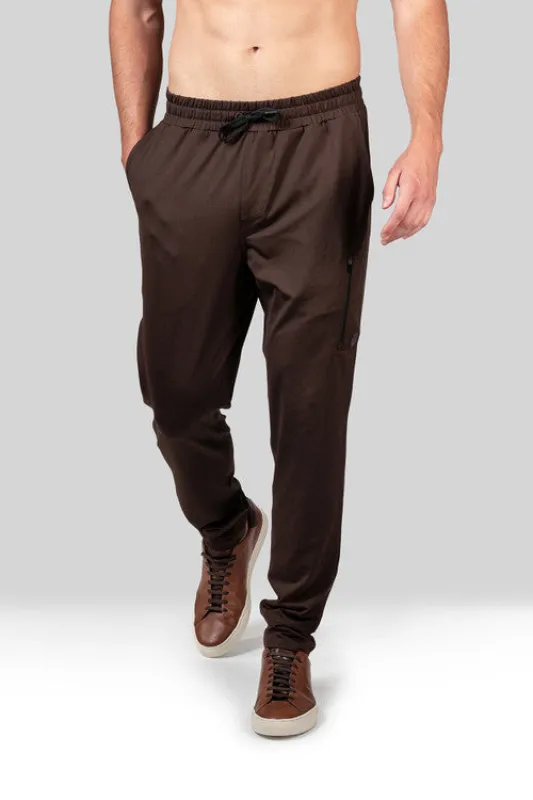 Rumi Light Weight Active Jersey Jogger Pants made by Natori
