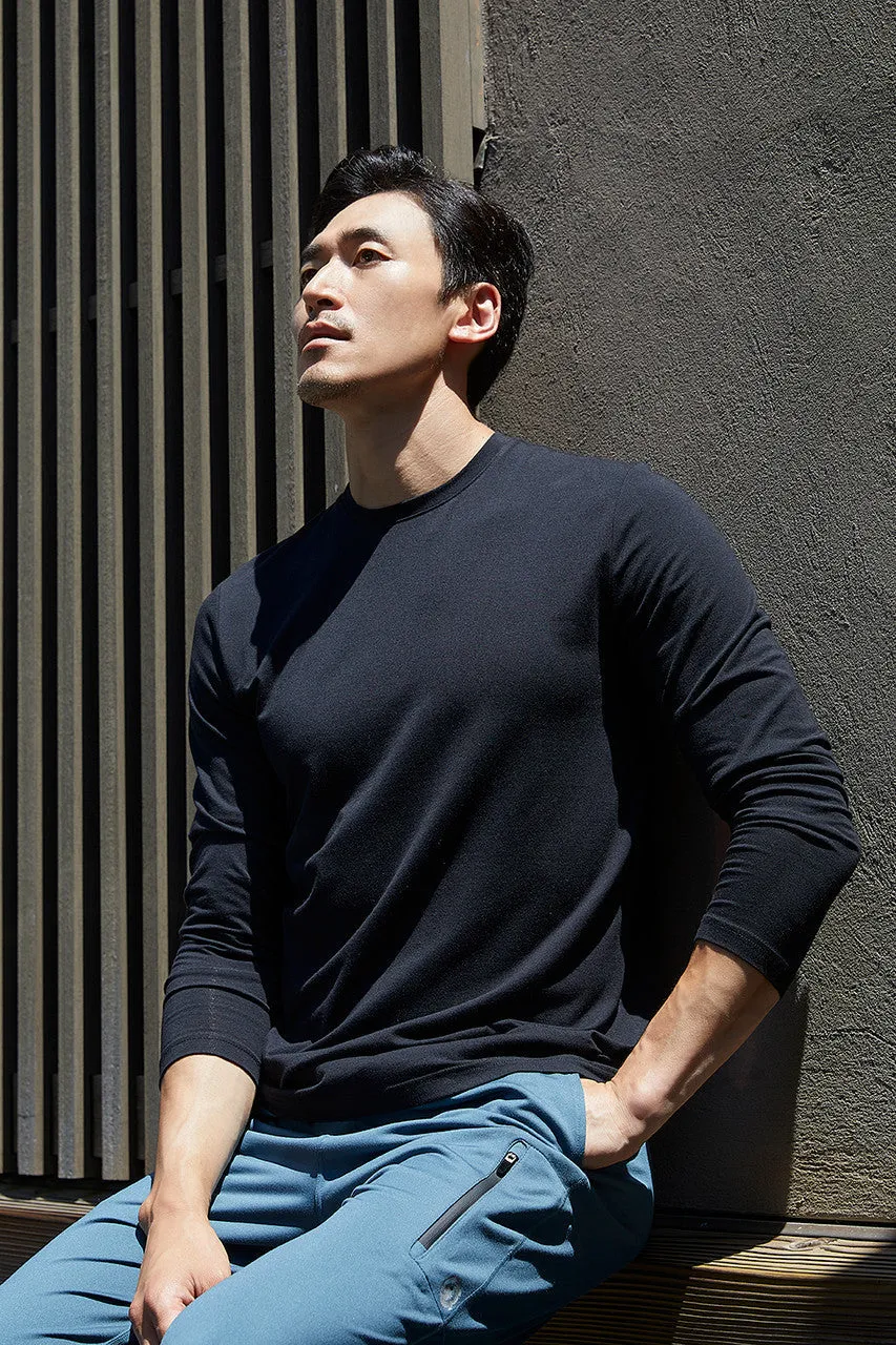 Buji Jersey Modal Crew Neck Tee sold by Natori product image thumbnail 3