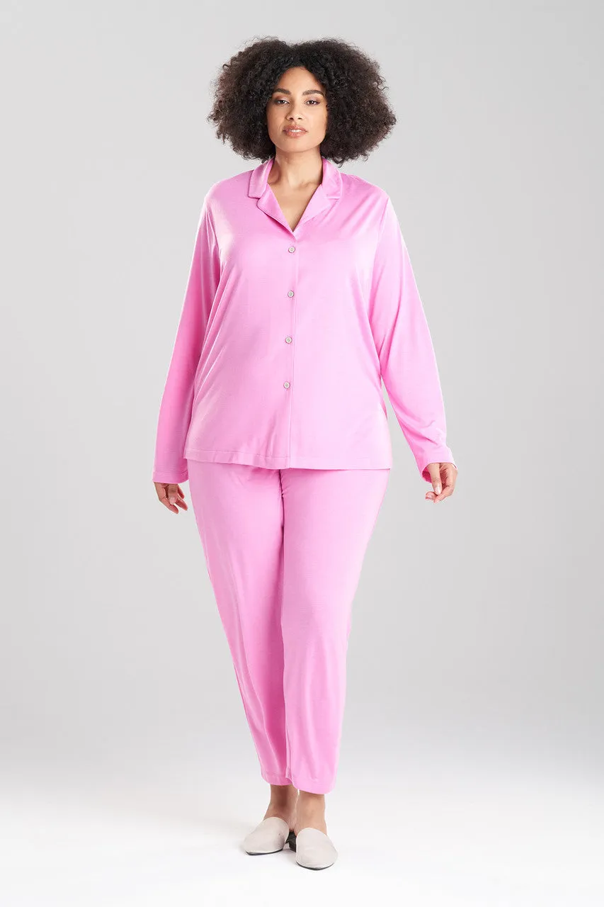 Shangri-La TENCEL™ Long Sleeve Notch PJ sold by Natori product image thumbnail 4