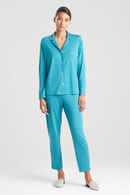 Shangri-La TENCEL™ Long Sleeve Notch PJ made by Natori