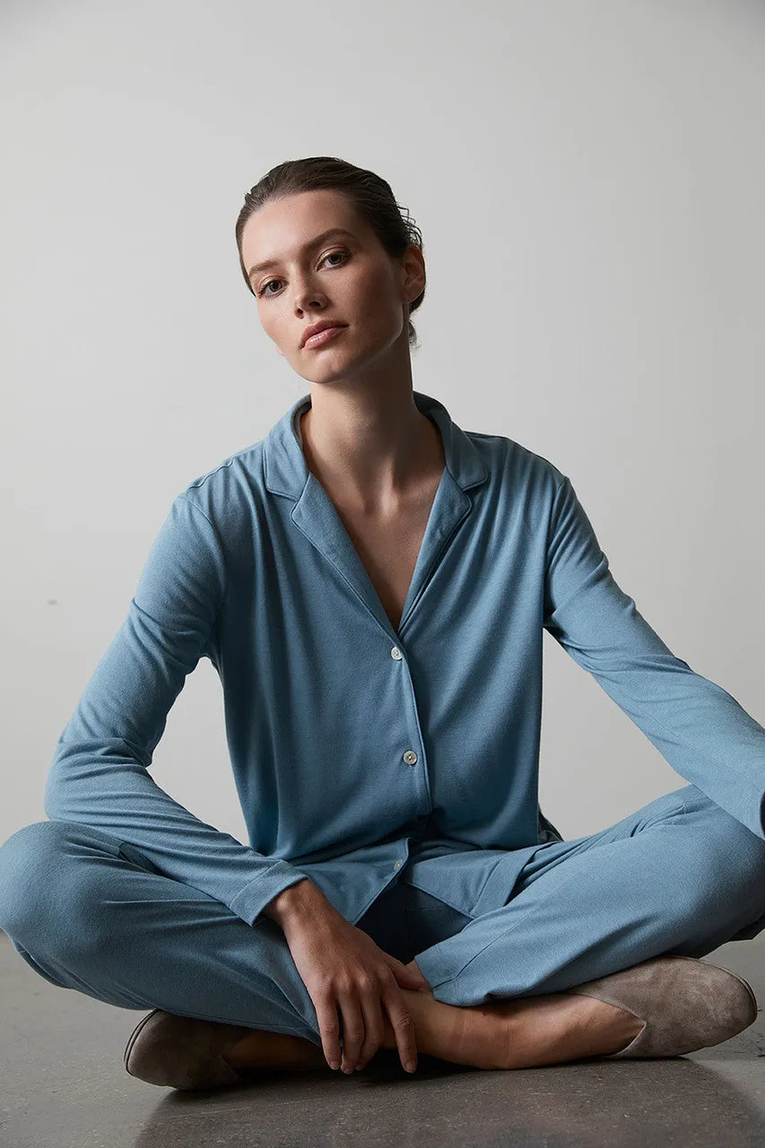 Shangri-La TENCEL™ Long Sleeve Notch PJ sold by Natori product image thumbnail 2