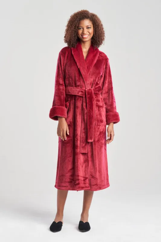 Plush Fur Robe made by Natori