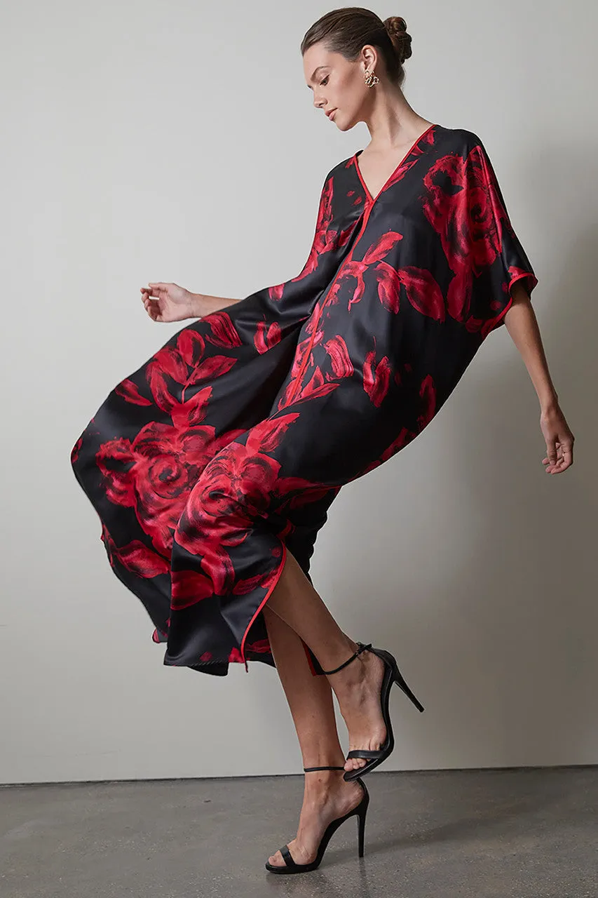 Luxe Mandarin Caftan sold by Natori product image thumbnail 2