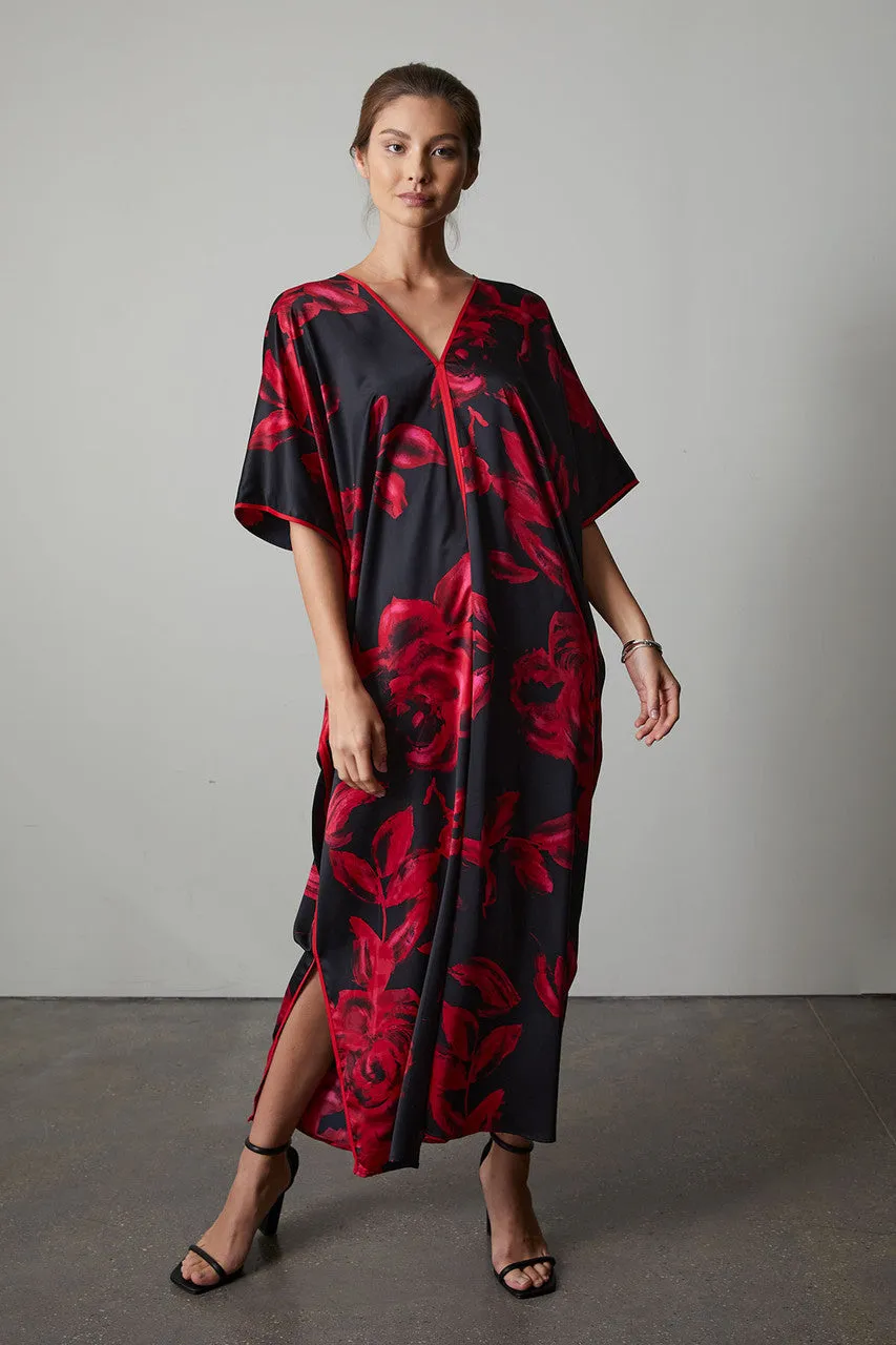 Luxe Mandarin Caftan sold by Natori product image thumbnail 4