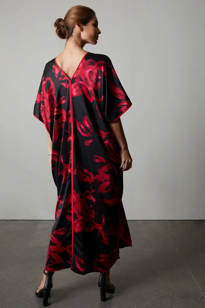 Luxe Mandarin Caftan sold by Natori product image thumbnail 3