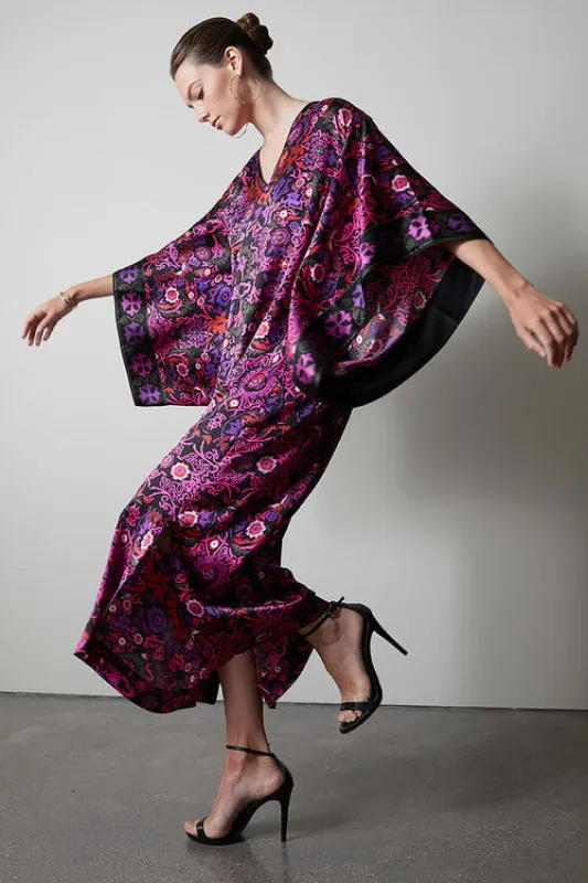 Kashmir Silk Caftan sold by Natori