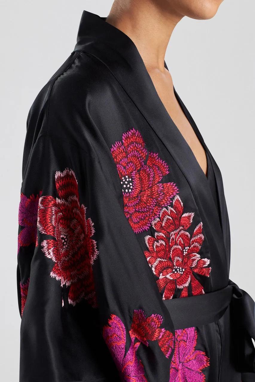 Imperial Embroidery Silk Robe sold by Natori product image thumbnail 5