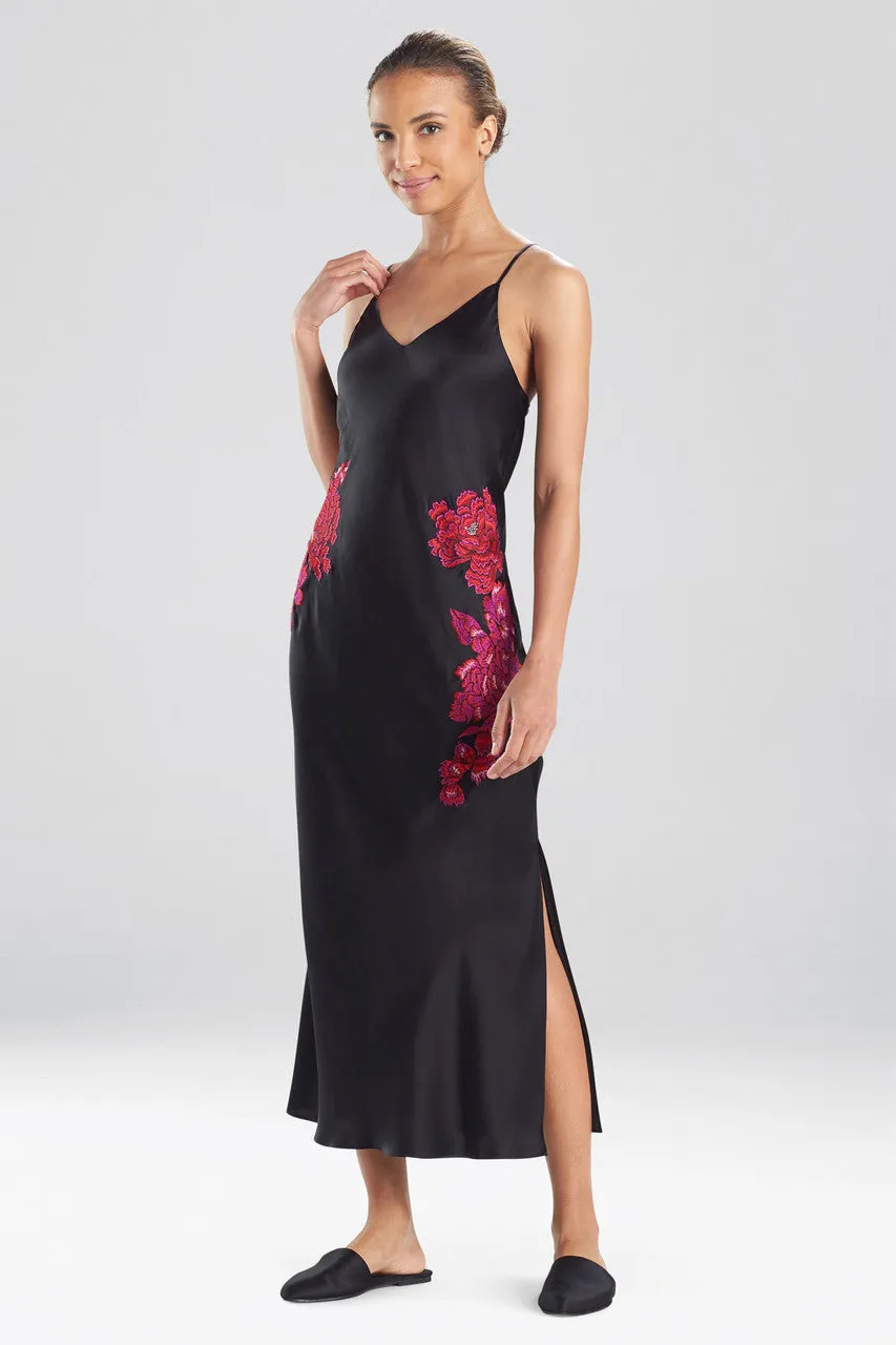 Imperial Embroidery Silk Gown sold by Natori product image thumbnail 4