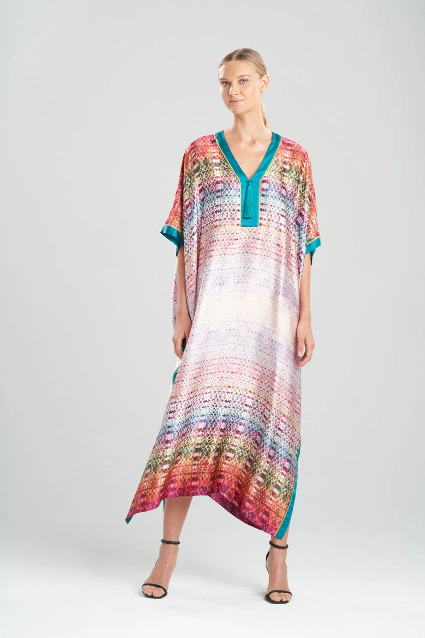 Illusion Silk Caftan sold by Natori product image thumbnail 4