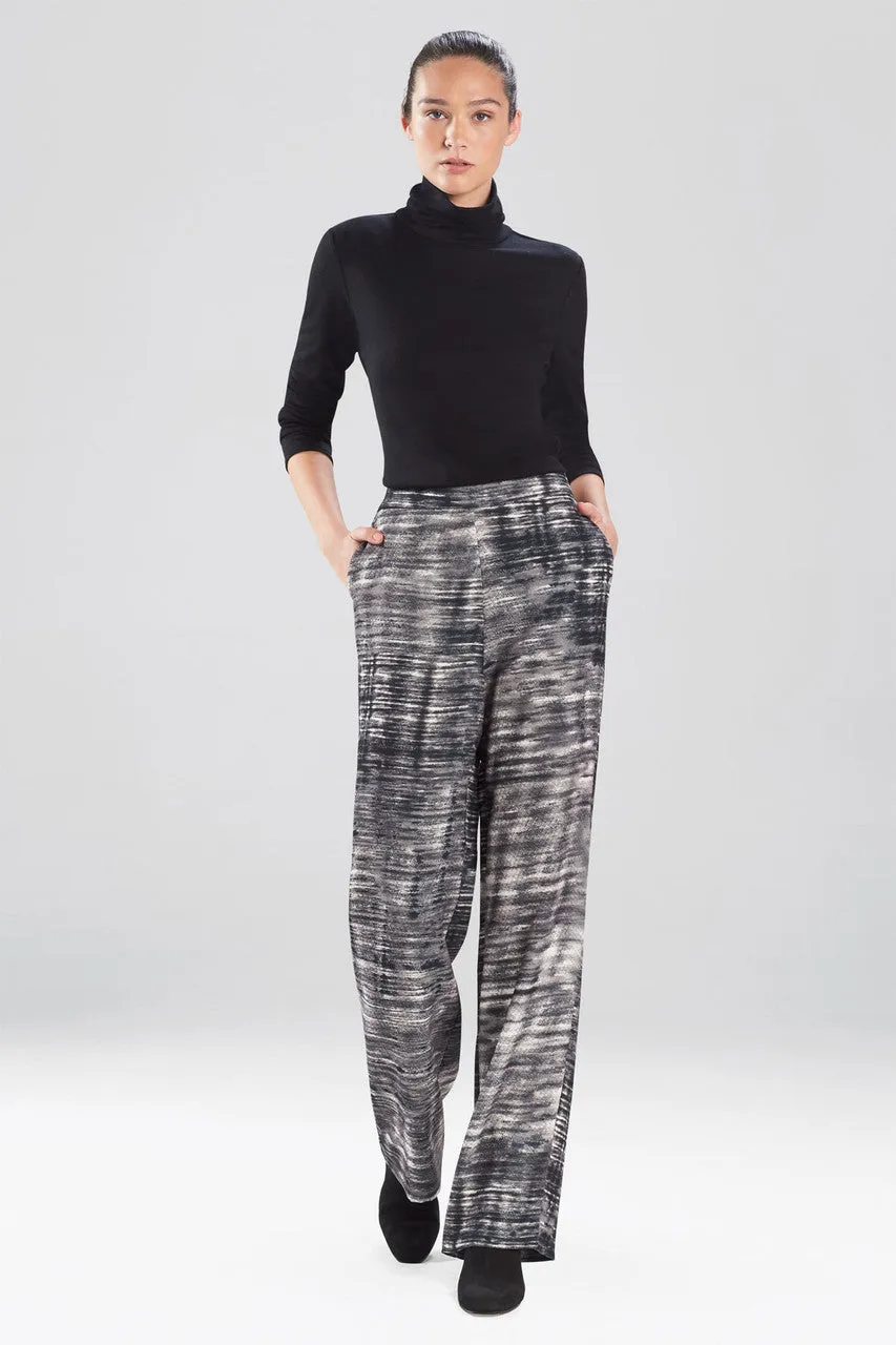 Paloma-Printed Cady Pants sold by Natori product image thumbnail 2