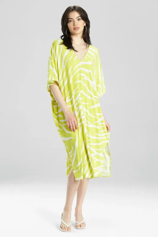 Zebra Caftan made by Natori