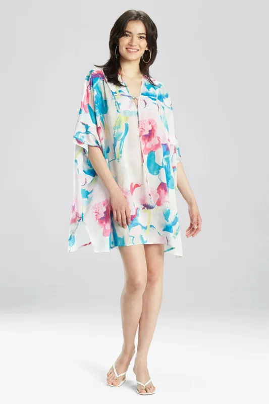 Watercolor Blossom Cover-Up sold by Natori