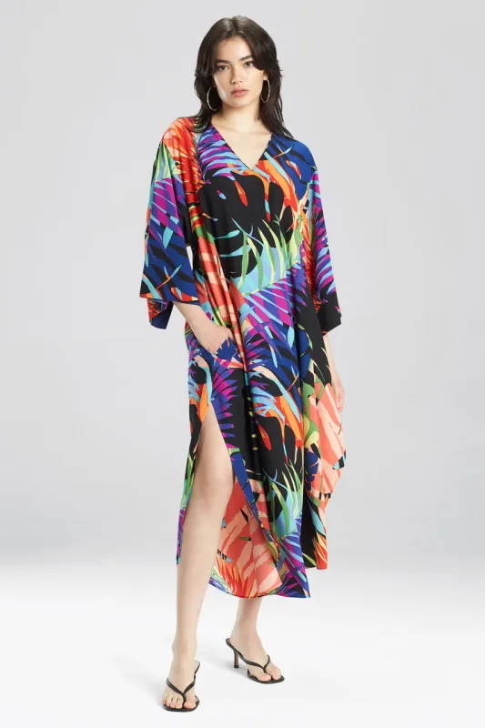 Palm Leaf Caftan sold by Natori