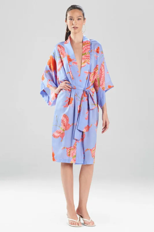 Butterfly Garden Wrap made by Natori