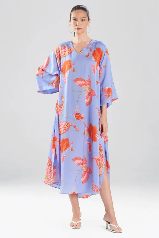 Butterfly Garden Caftan made by Natori