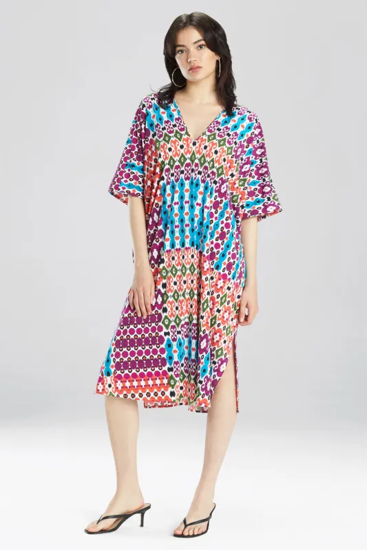 Abstract Escape Caftan made by Natori