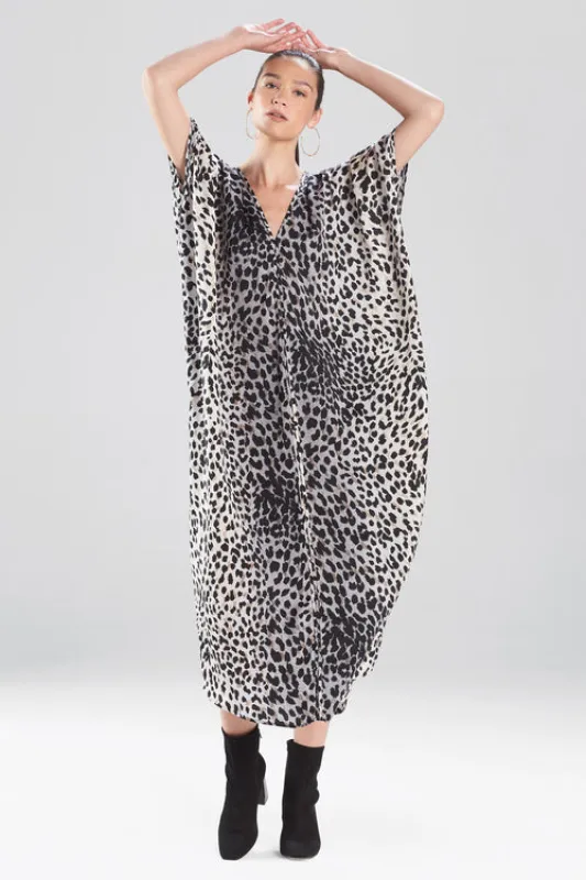 Wild Cheetah Caftan made by Natori
