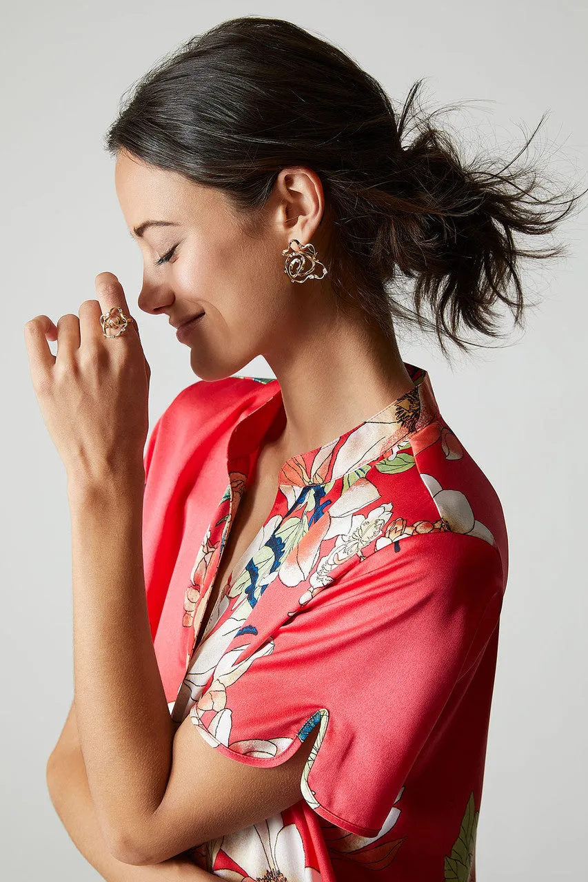 Enchanted Lotus Satin PJ sold by Natori product image thumbnail 5