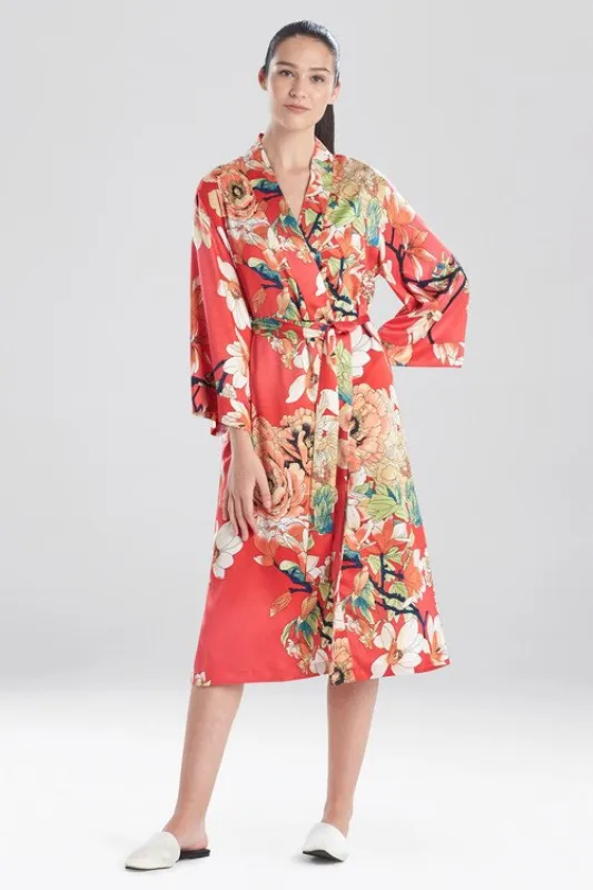 Enchanted Lotus Satin Robe sold by Natori
