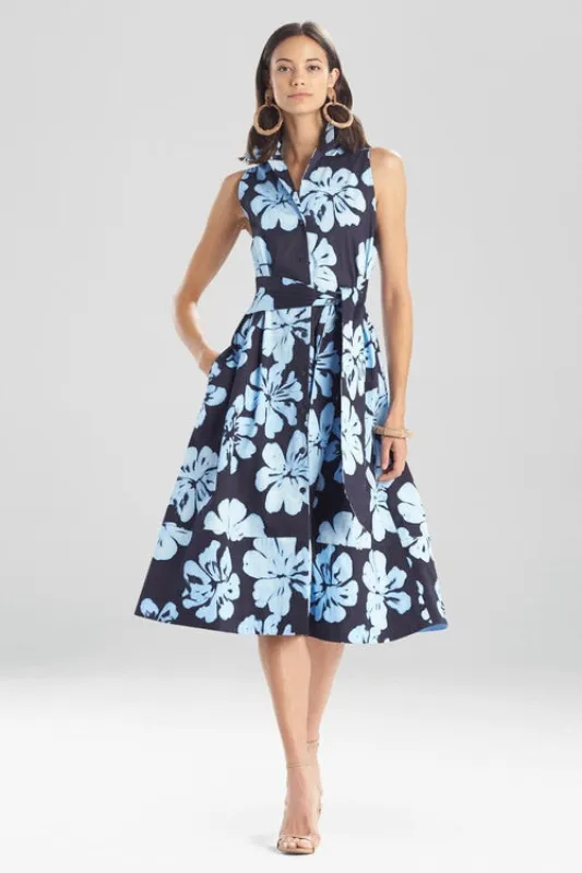 Hoshi Poplin Halter Shirtdress sold by Natori