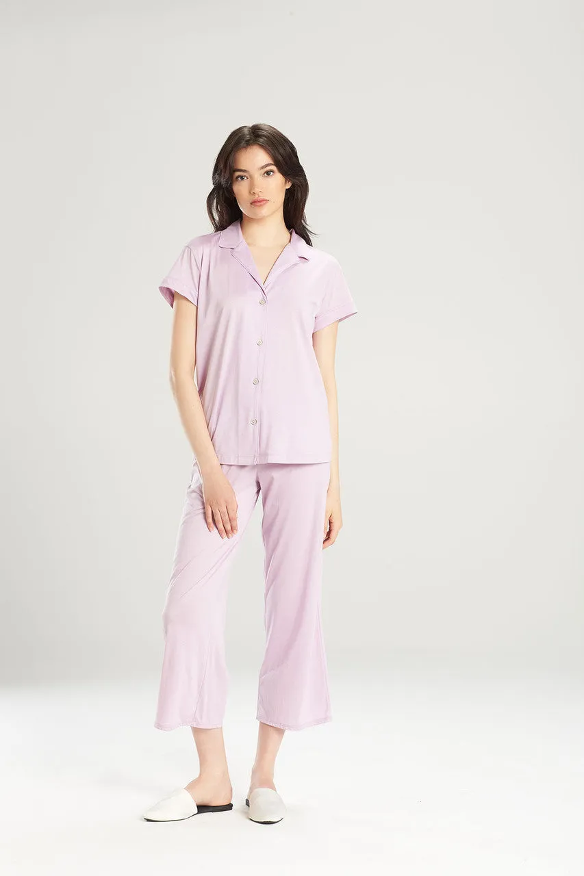 Solid Bliss Notch PJ sold by Natori