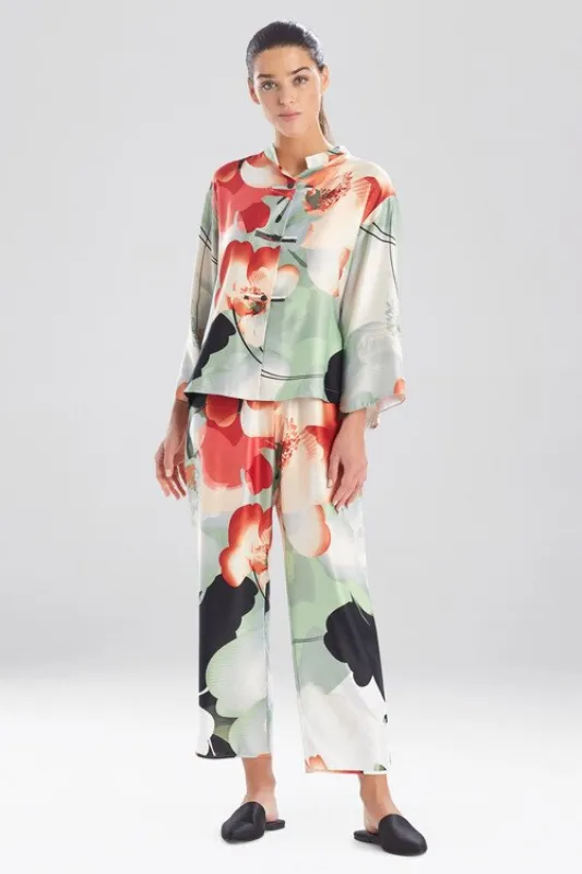 Exotic Poppy Mandarin PJ sold by Natori