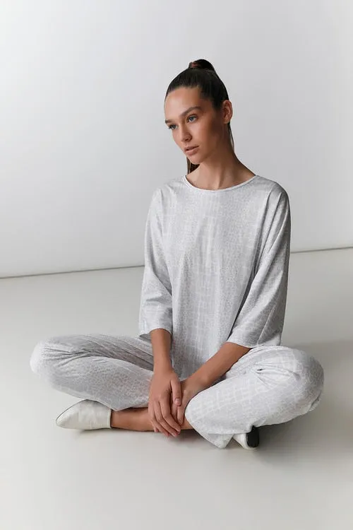 Animal Bliss Kimono PJ sold by Natori