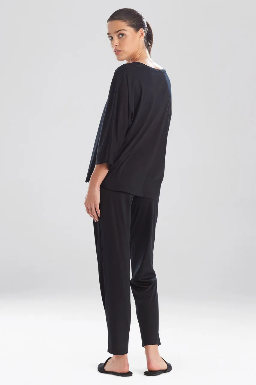 Bliss Solid Cotton Modal Kimono PJ sold by Natori product image thumbnail 3