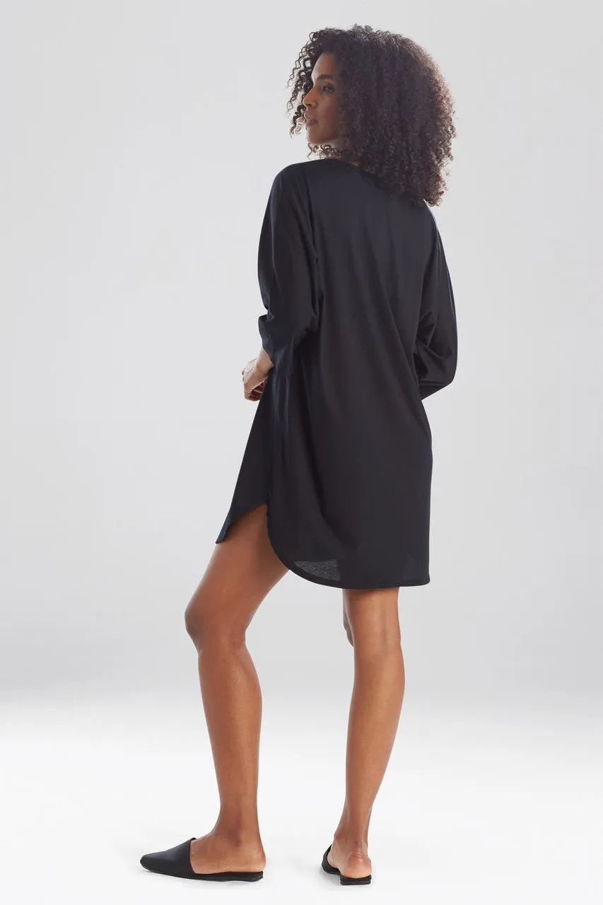 Bliss Solid Cotton Modal Sleepshirt sold by Natori product image thumbnail 3