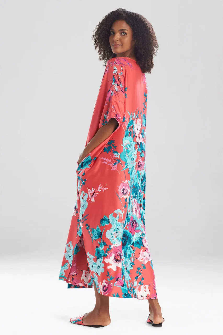 Bloom Zip Caftan sold by Natori product image thumbnail 4