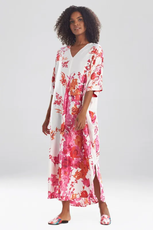 Bloom Zip Caftan made by Natori