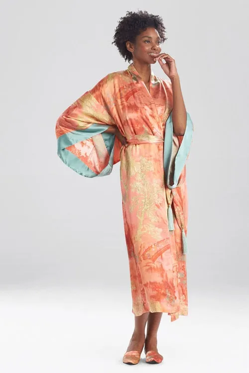 Sansui Silk Robe sold by Natori product image thumbnail 5