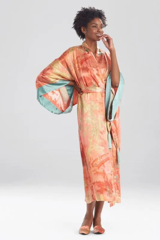 Sansui Silk Robe made by Natori