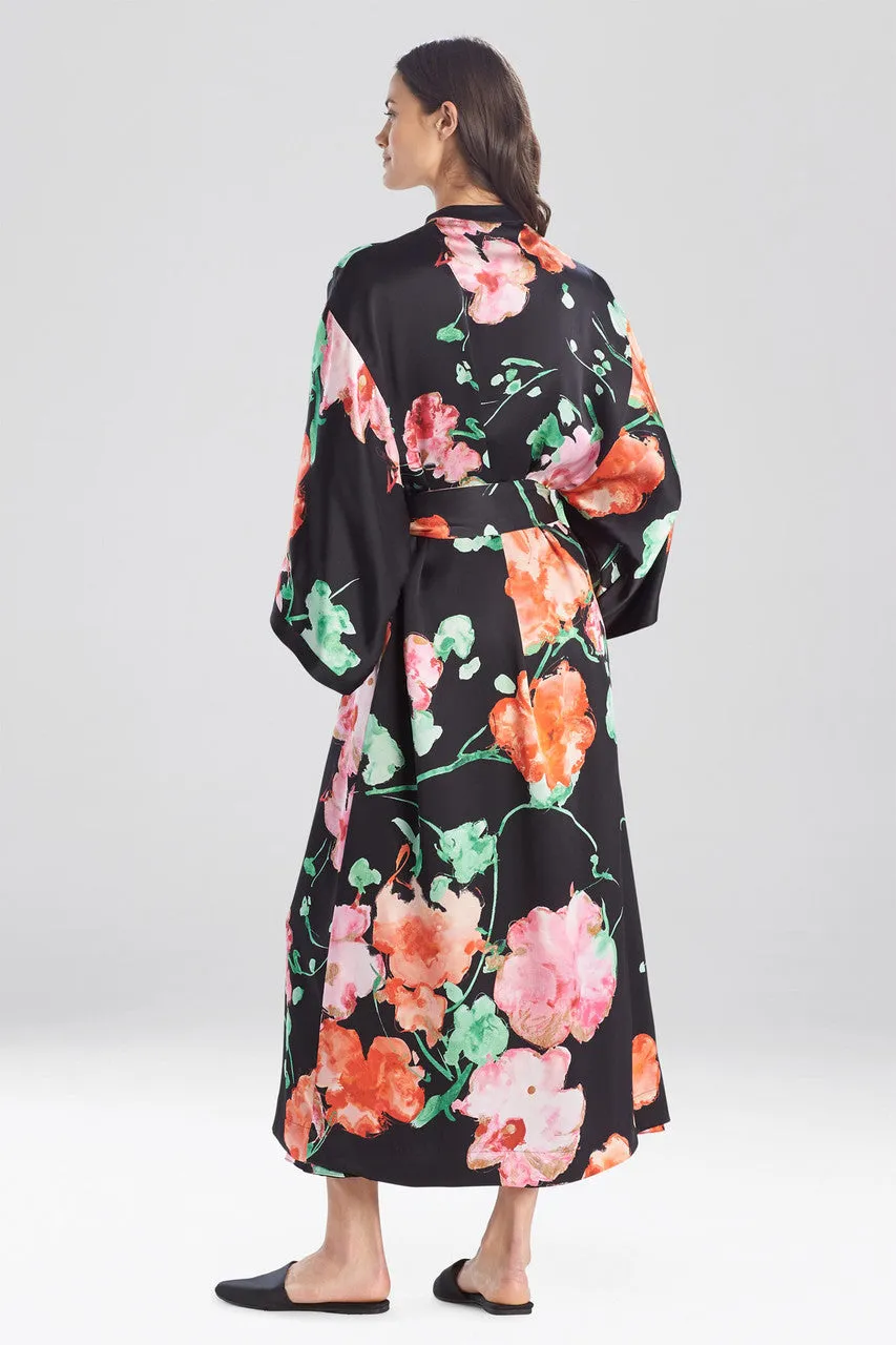 Peony Blossoms Silk Robe sold by Natori product image thumbnail 3