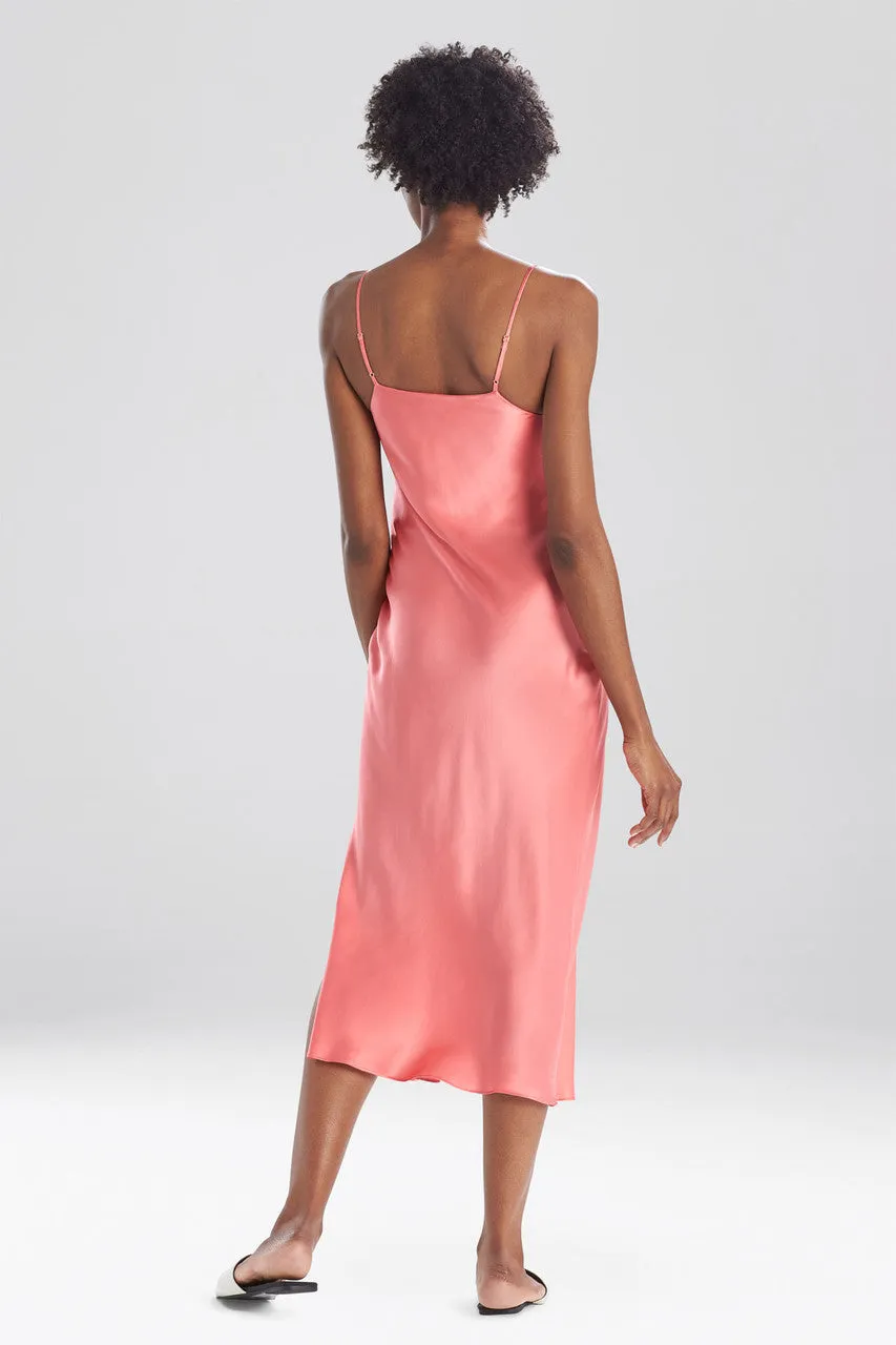 Peony Blossoms Embroidered Silk Gown sold by Natori product image thumbnail 4