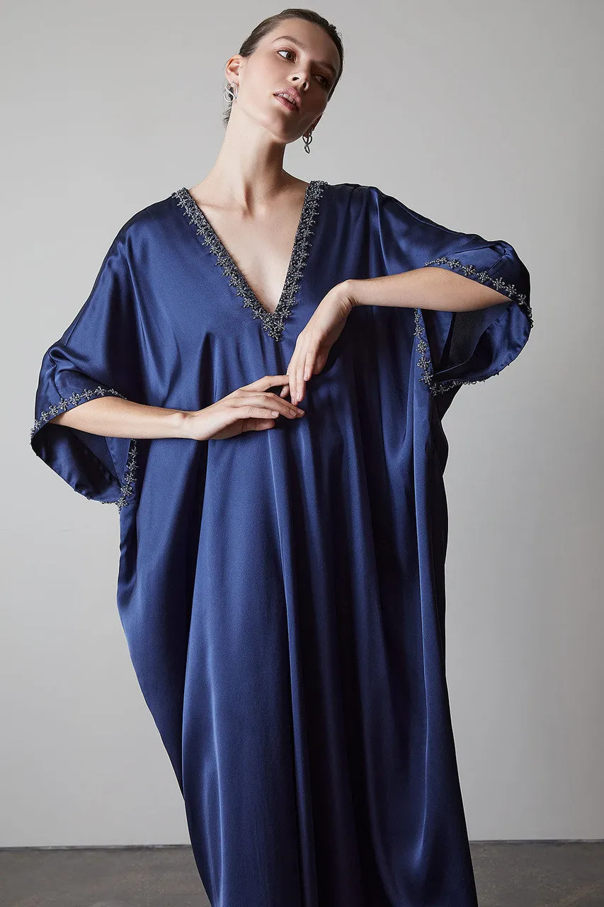 Key Essentials Beaded Silk Caftan sold by Natori product image thumbnail 4