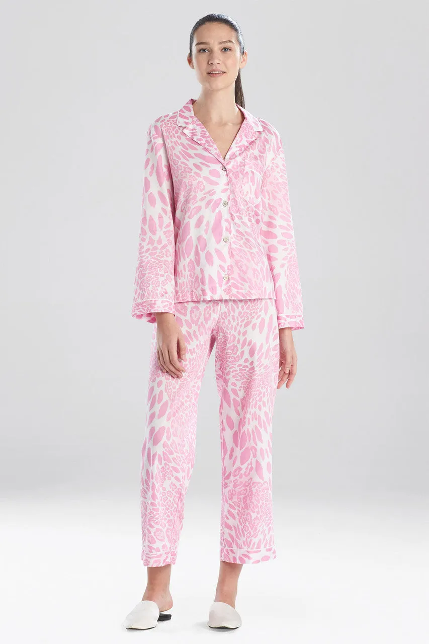 Leopard Printed Cotton Sateen PJ sold by Natori product image thumbnail 3