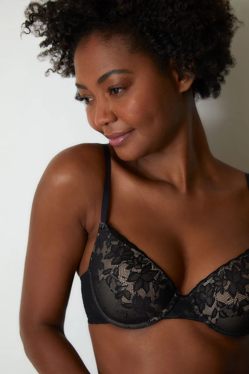 Sheer Glamour Full Fit Contour Underwire Bra sold by Natori product image thumbnail 5