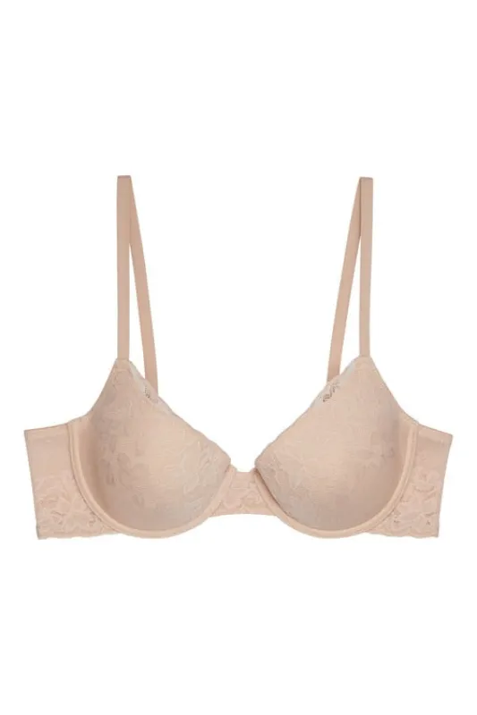 Sheer Glamour Full Fit Contour Underwire Bra made by Natori