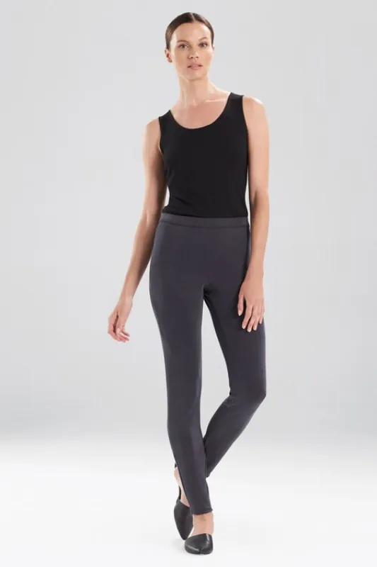 Mia - Sanded Jersey Pants - black sand sold by Natori