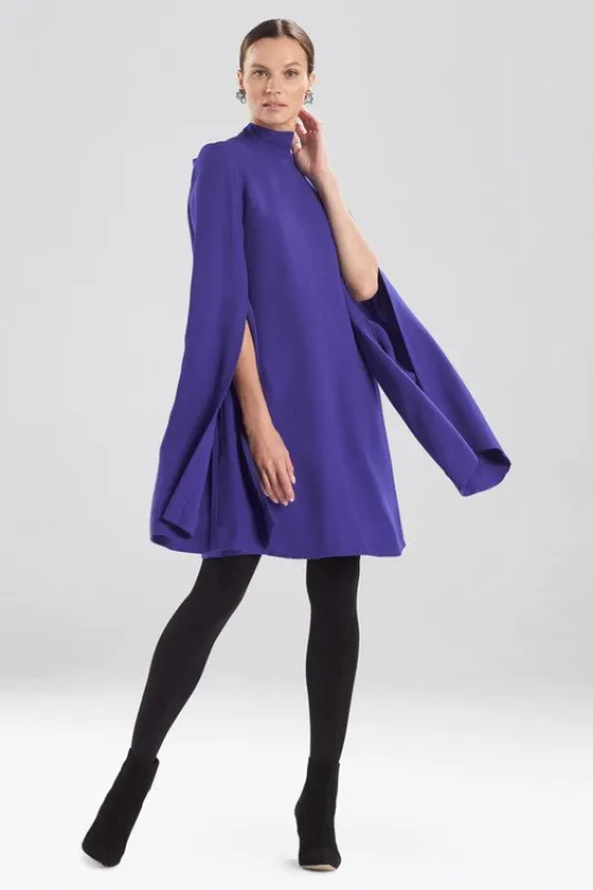 Medium Weight Crepe Empress Sleeve Shift Dress made by Natori